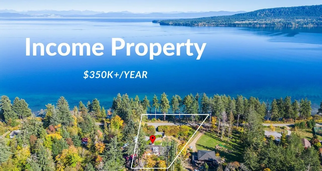 1901 East Road, Denman Island - Manna House, Spa retreat
